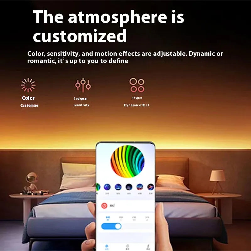 C&O RGB Smart LED Ambient Light – Control por App